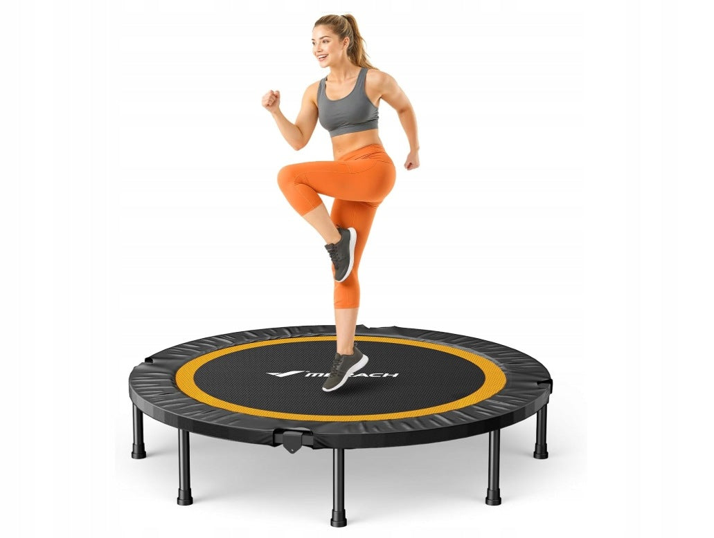 MERACH 2421B1 Fitness trampoline Ø122 cm, foldable for children and adults