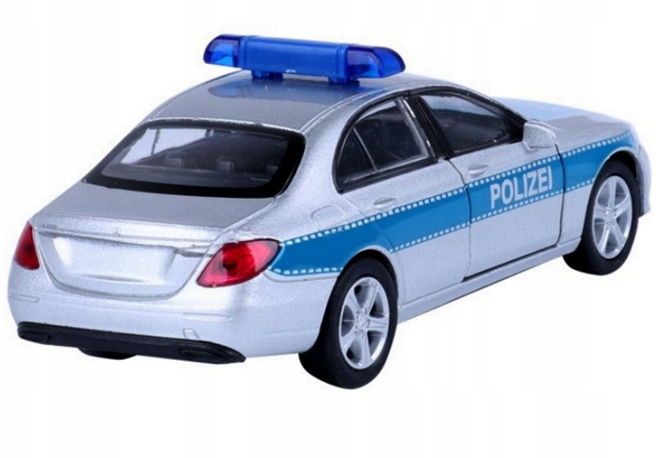 MERCEDES BENZ E-CLASS POLICE MODEL WELLY 1:34 Color gray