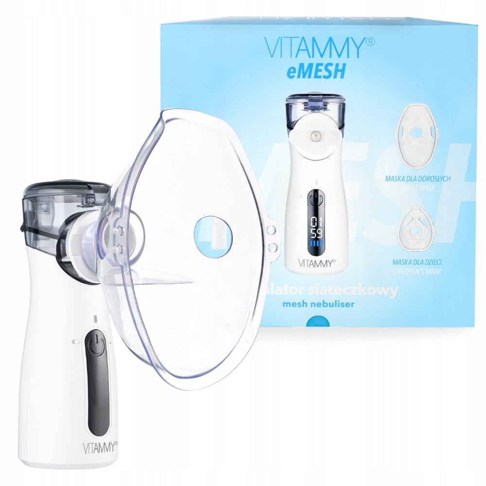 MESH INHALER WITH LCD DISPLAY BATTERY VITAMMY EMESH Packaging status original