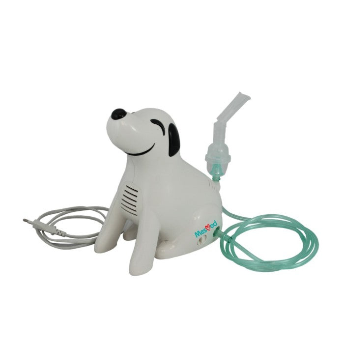 MESMED Pneumatic piston inhaler 2 masks dog