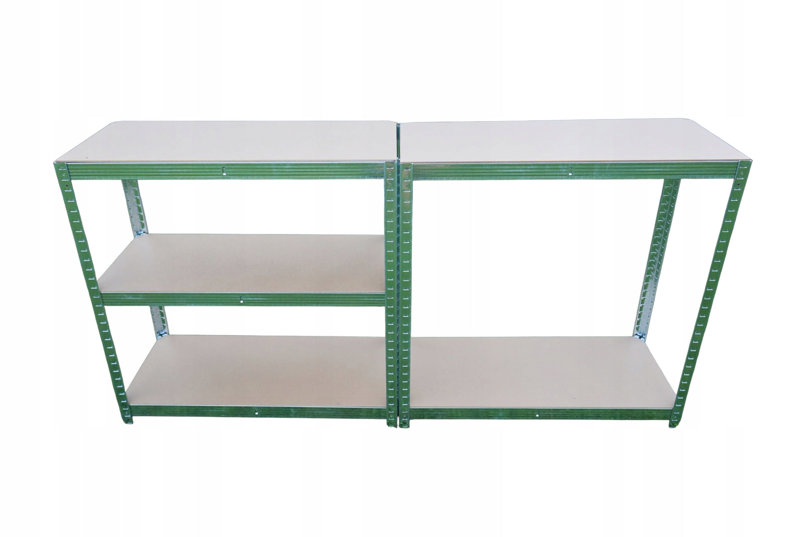 METAL BOOKCASE GALVANIZED CABINET GARAGE 180x90x40 CM 875KG STRONG Manufacturer no brand