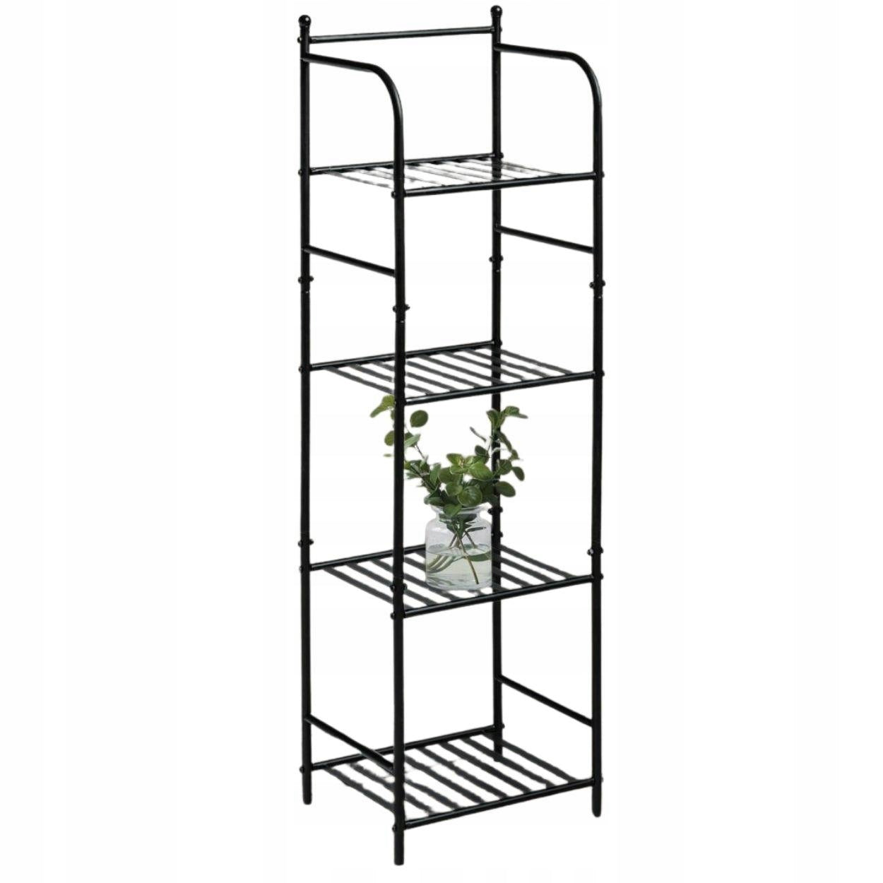 METAL BOOKcase STANDING 4 levels h115 cm for BATHROOM organizer Packaging status original