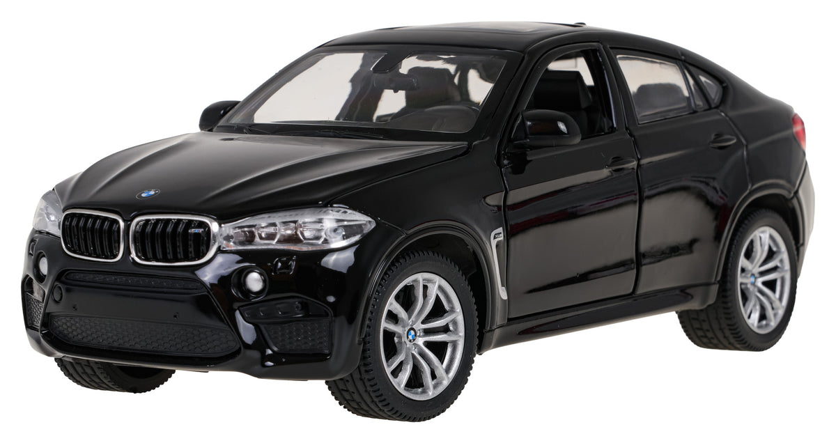 METAL CAR BMW X6 M 1:24 RASTAR OPENING DOORS AND HOOD