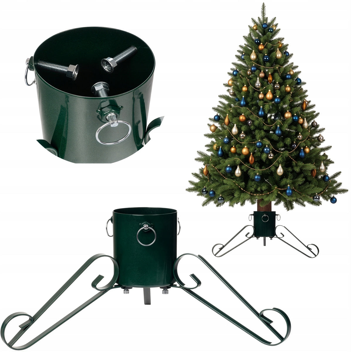 METAL CHRISTMAS TREE Stand Christmas Tree Stand Container