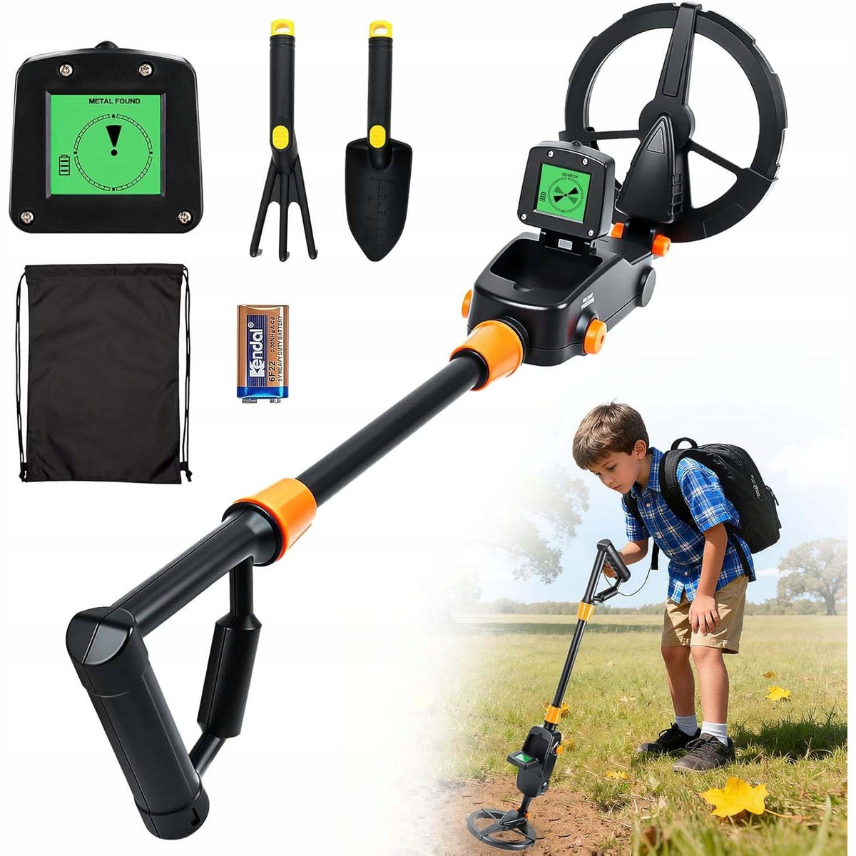 METAL DETECTOR FOR CHILDREN VERY PRECISE METAL WITH LCD DISPLAY