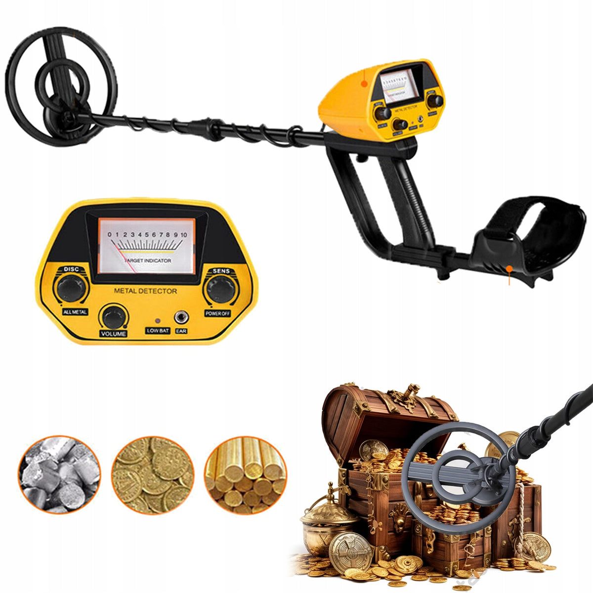 METAL DETECTOR HIGH PRECISION DETECTOR FOR CHILDREN EXTERNAL MD5090