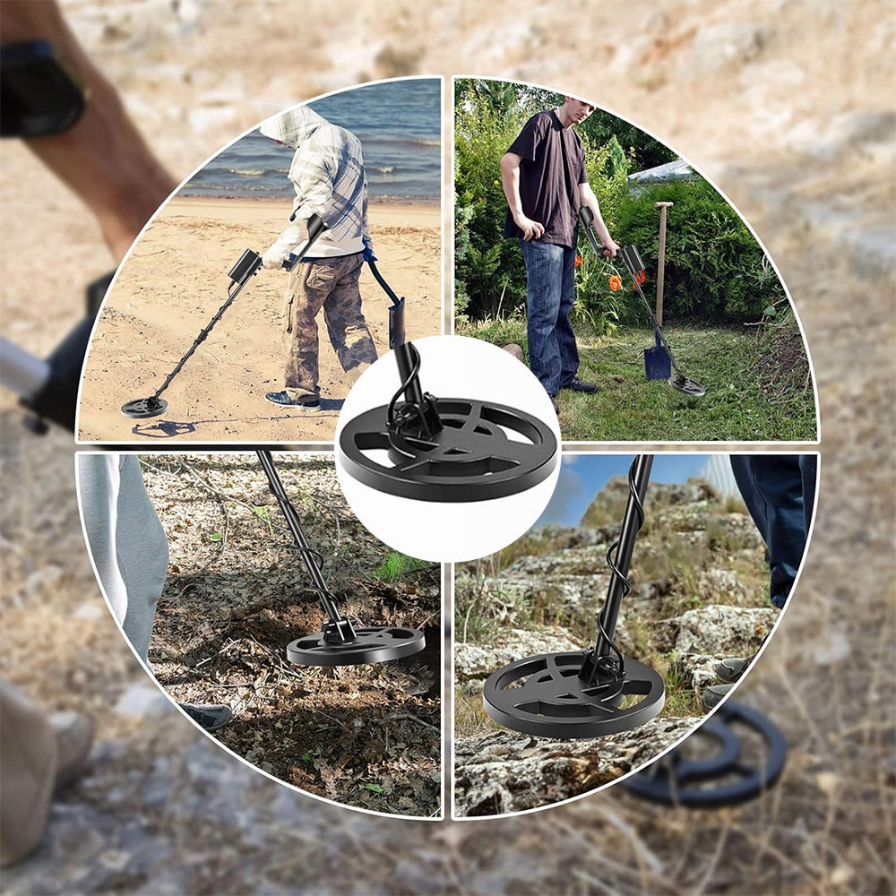 METAL DETECTOR WITH 2 MODES OF DETECTION LED SIGNAL FOR CHILDREN Manufacturer code Ręczny wykrywacz metalu DISC WATERPROOF