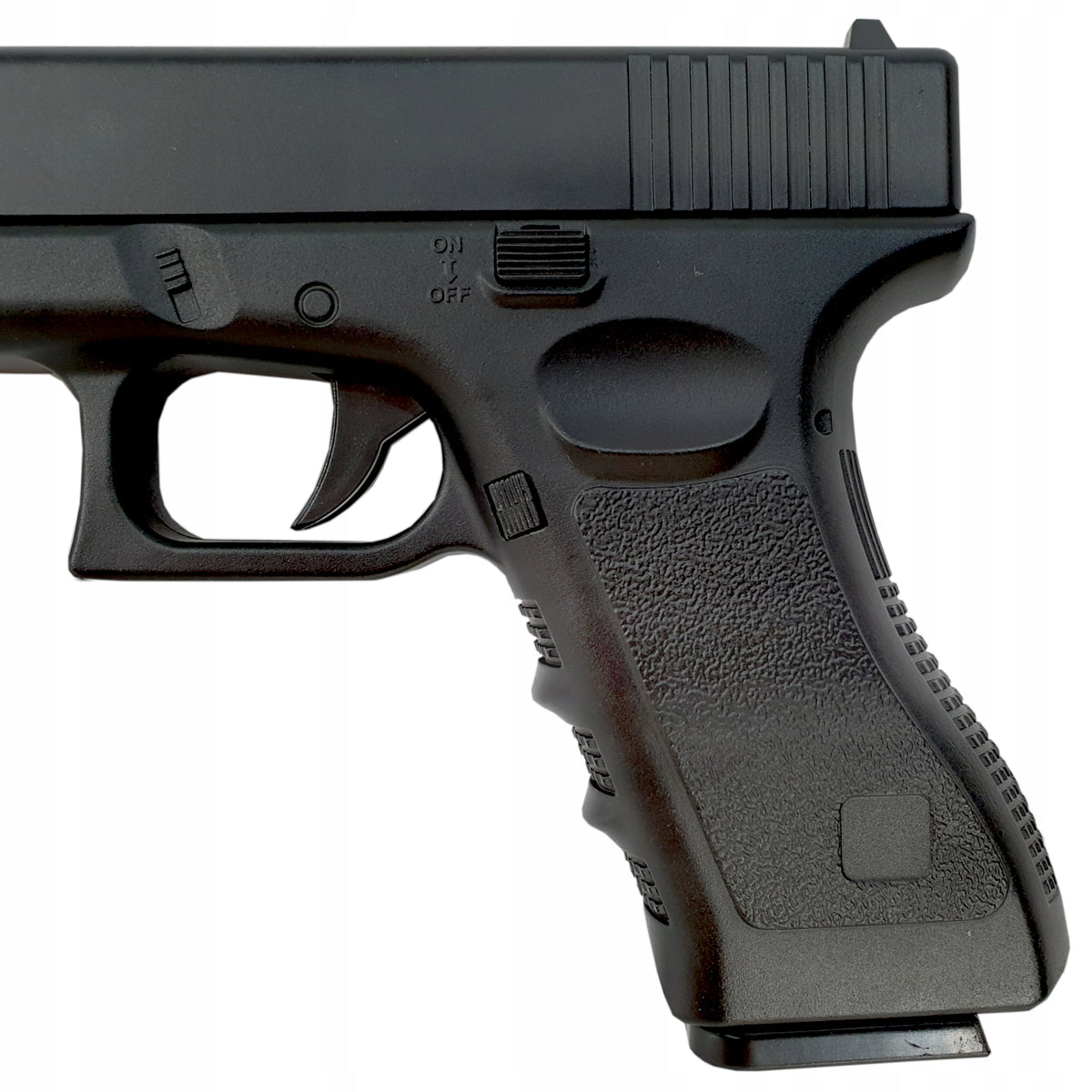 METAL GUN FOR BALLS GLOCK 17 BLACK REPLICA ASG LARGE IMITATION WEAPON Brand no brand