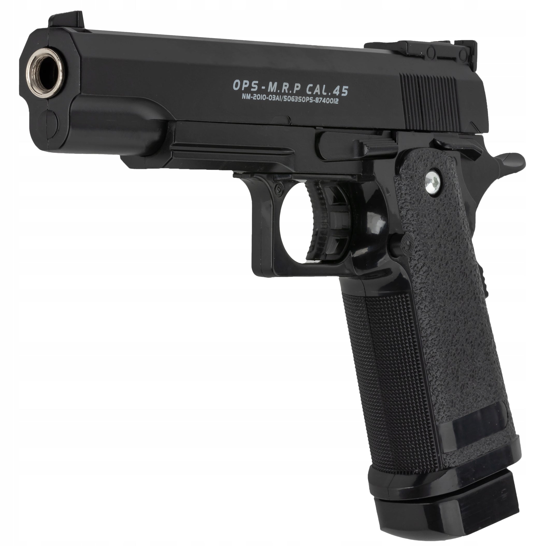 METAL GUN for plastic balls REPLICA COLT C6 100% METAL + FREEBIE Packaging status original