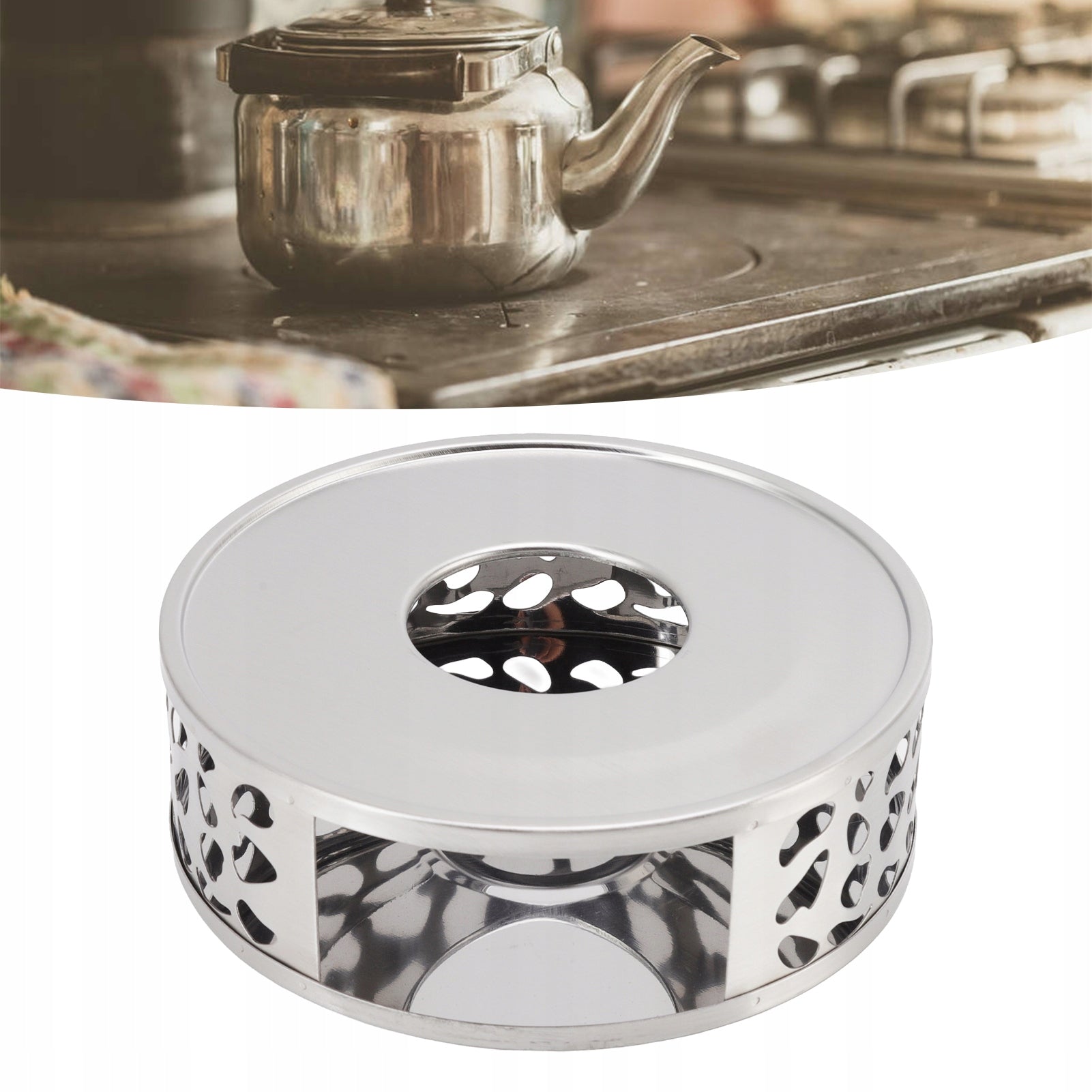 METAL JUG WARMER CANDLE HOLDER ROUND 15CM Manufacturer code 3118220335013