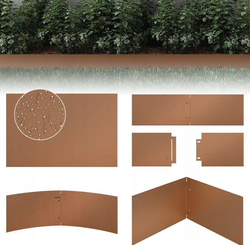 METAL LAWN EDGING 10M GARDEN PALISADE DISCOUNTS Manufacturer code GARTEN 312
