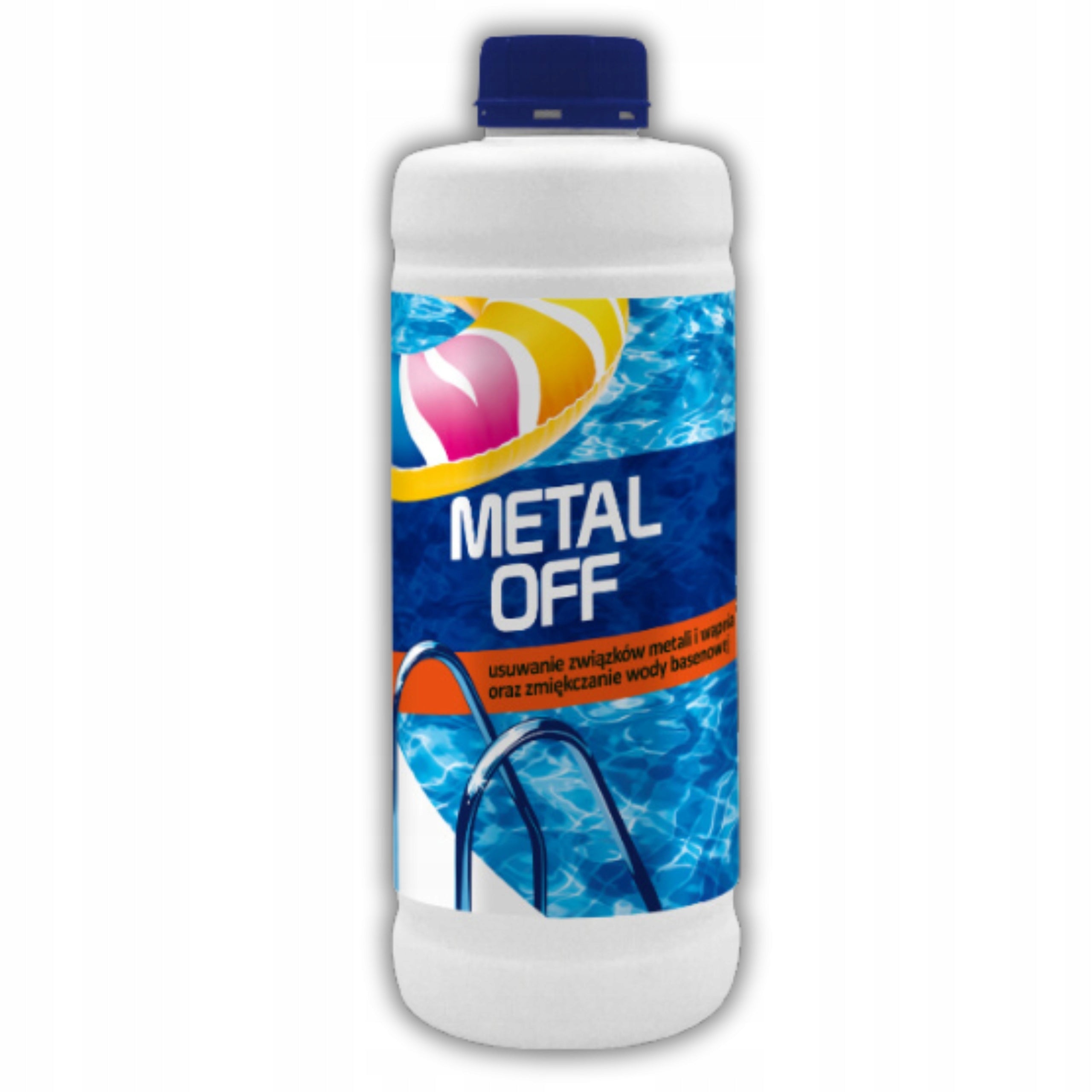 METAL OFF 1L POOL CHEMISTRY REMOVES METALS CALCIUM SOFTENS WATER + GUIDE Manufacturer code GAMIX METAL OFF 1L + PORADNIK