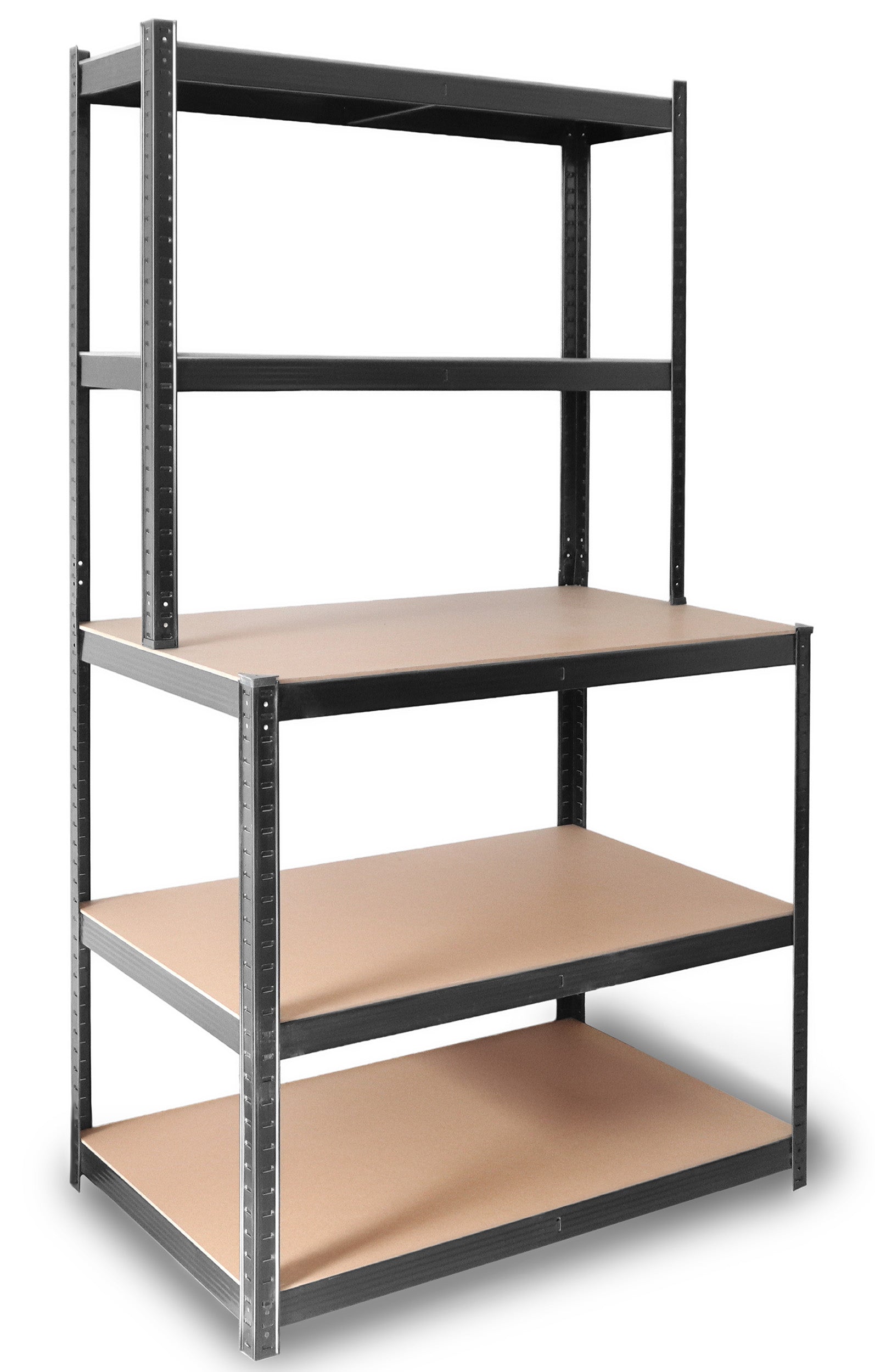 METAL SHELVING WORKBENCH REINFORCED 180x100x60cm 825kg Packaging status original
