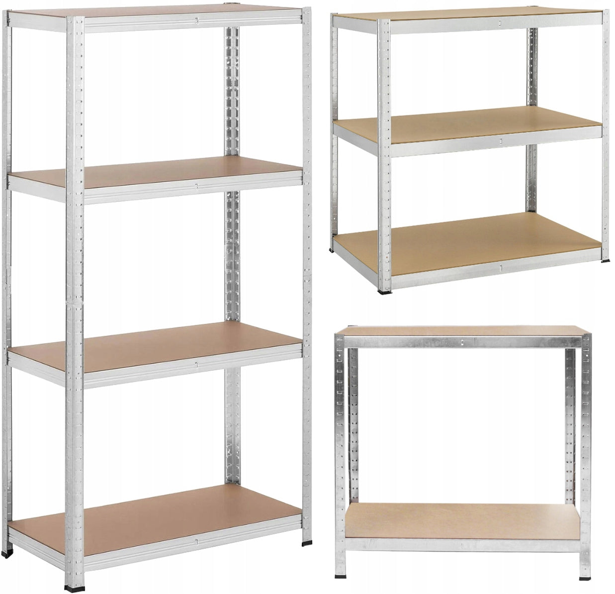METAL STORAGE RACK 174x80x40CM STRONG FOR BASEMENT GARAGE