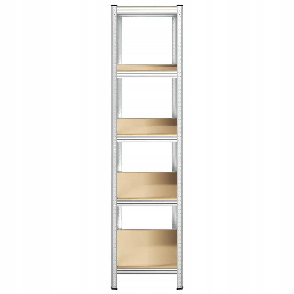 METAL STORAGE RACK 180x90x40cm 5 SHELVES MDF 180kg 900kg FOR GARAGE Manufacturer code 69-100#