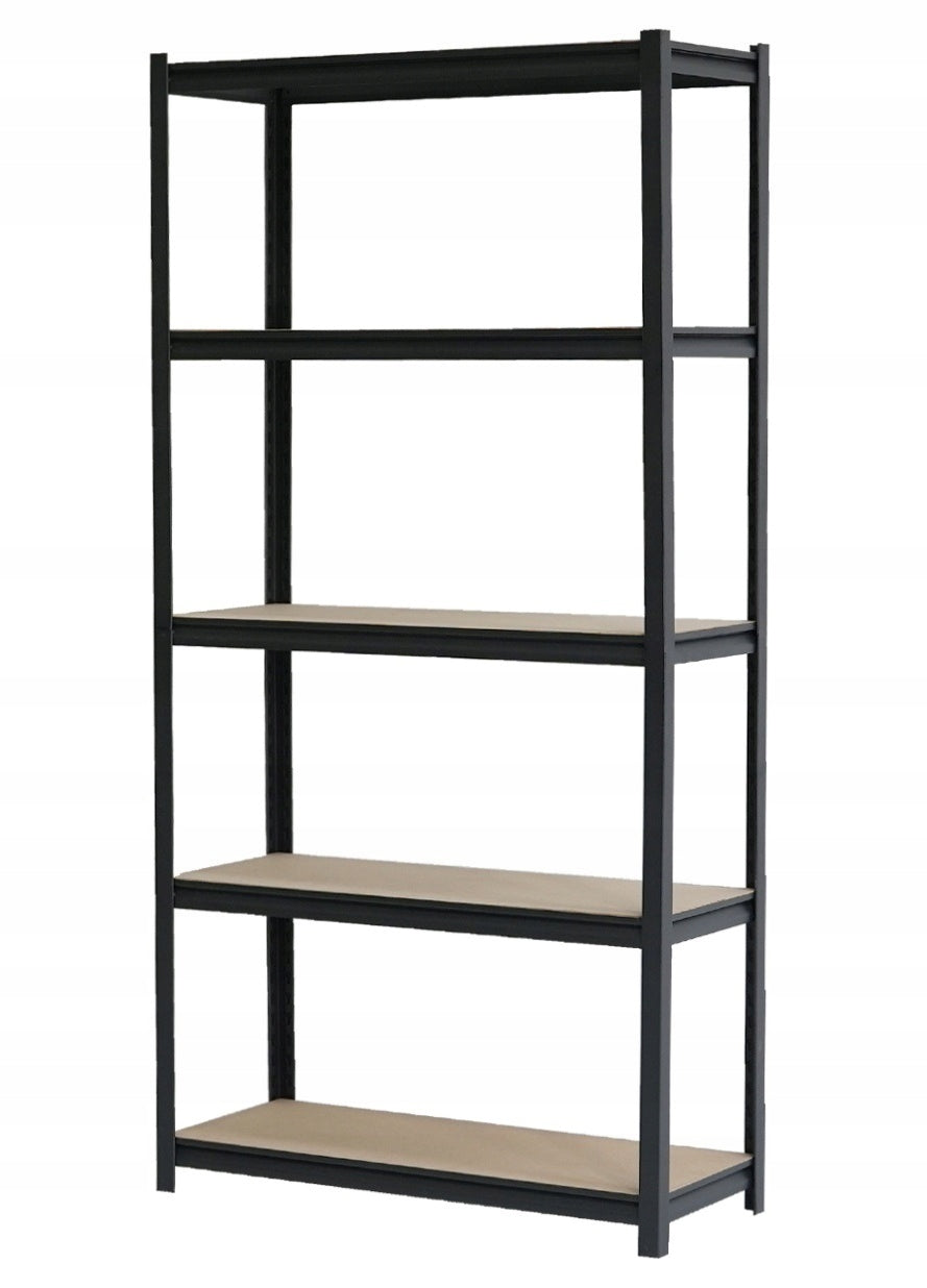 METAL STORAGE RACK 200x100x40 5 shelves STRONG for MDF office storage