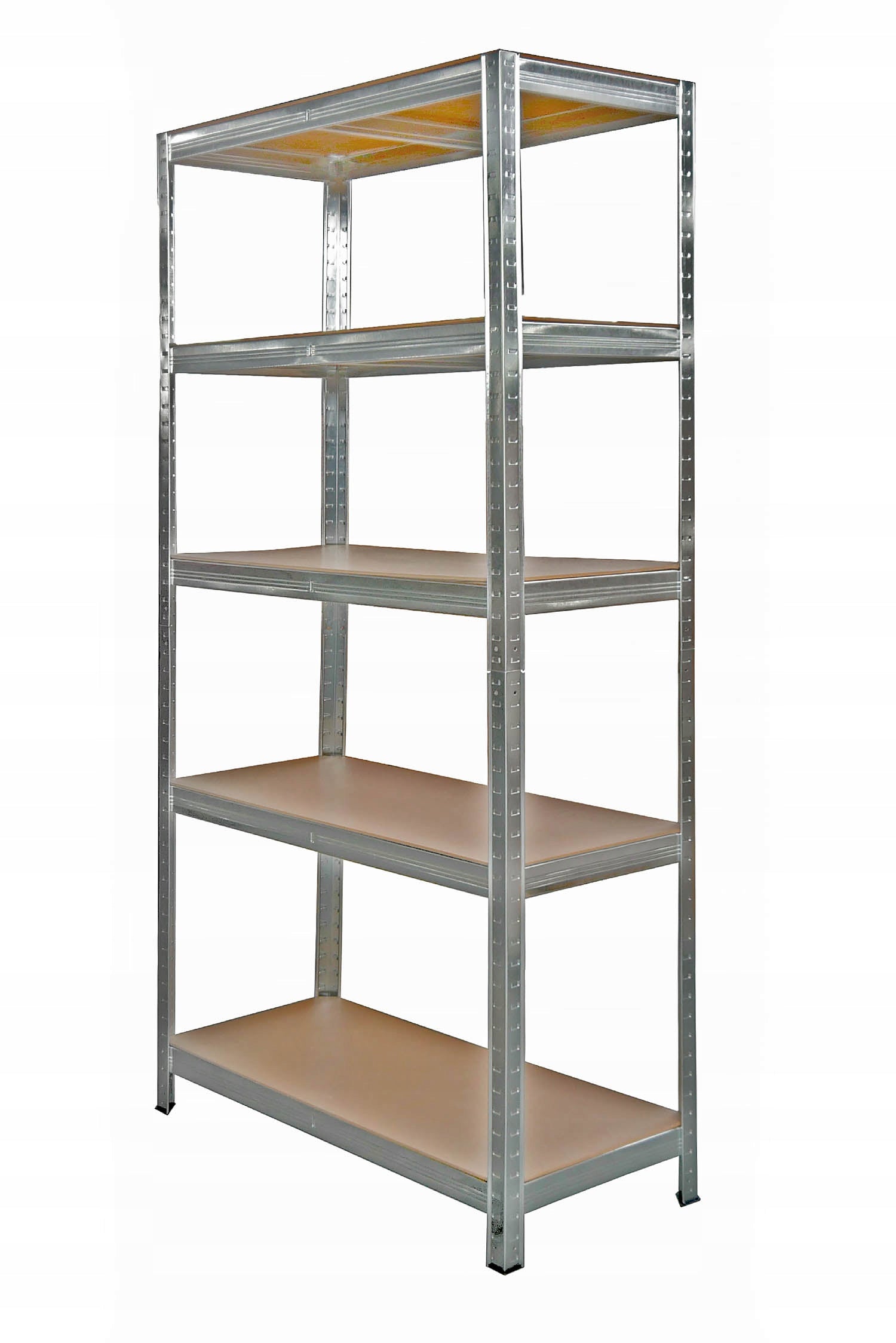 METAL STORAGE RACK 5 SHELVES 180x90x30cm garage basement warehouse galvanized Manufacturer no brand
