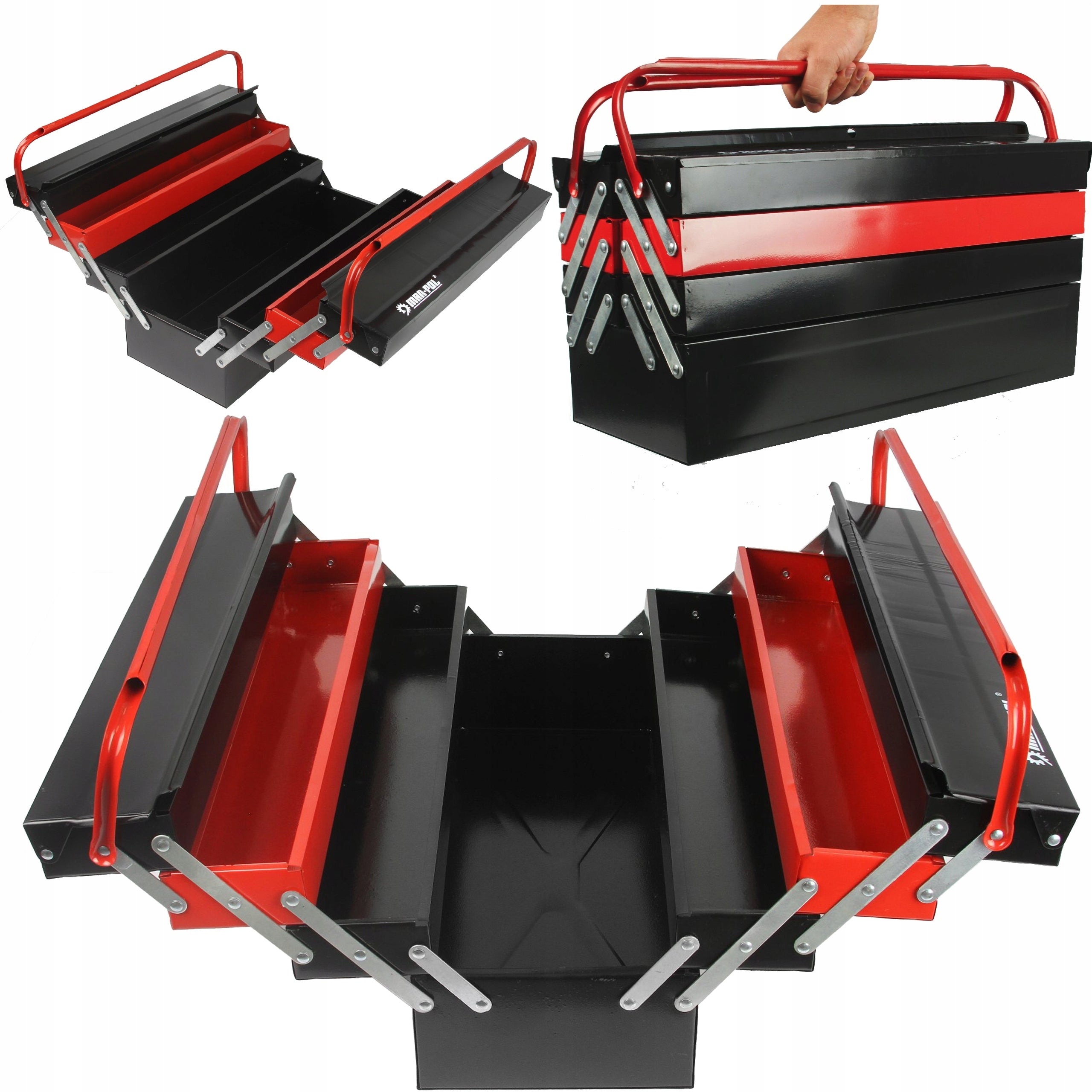 METAL TOOL BOX 7 DRAWERS SUITCASE