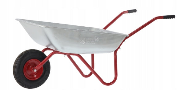 METAL WHEELBARROW LIGHT GALVANIZED GARDEN FOR GARDEN METAL WHEEL 80/120 L Manufacturer code MYGARDEN