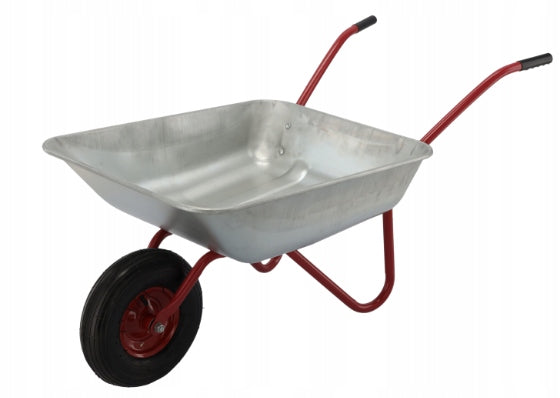 METAL WHEELBARROW LIGHT GALVANIZED GARDEN FOR GARDEN METAL WHEEL 80/120 L