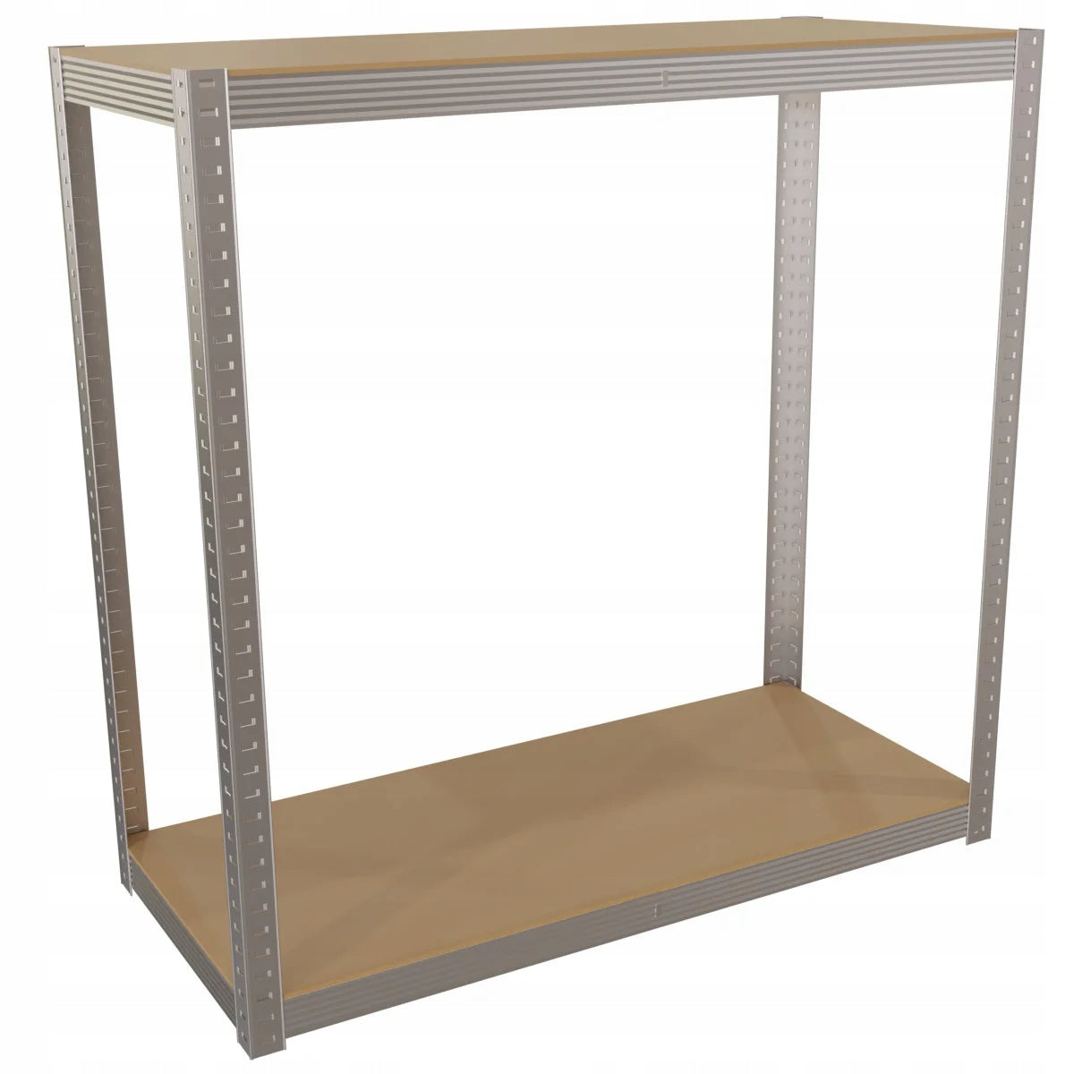 METAL WORKSHOP STORAGE RACK SOLID 4 SHELVES 150X75X30CM 700KG Manufacturer MAMUTH