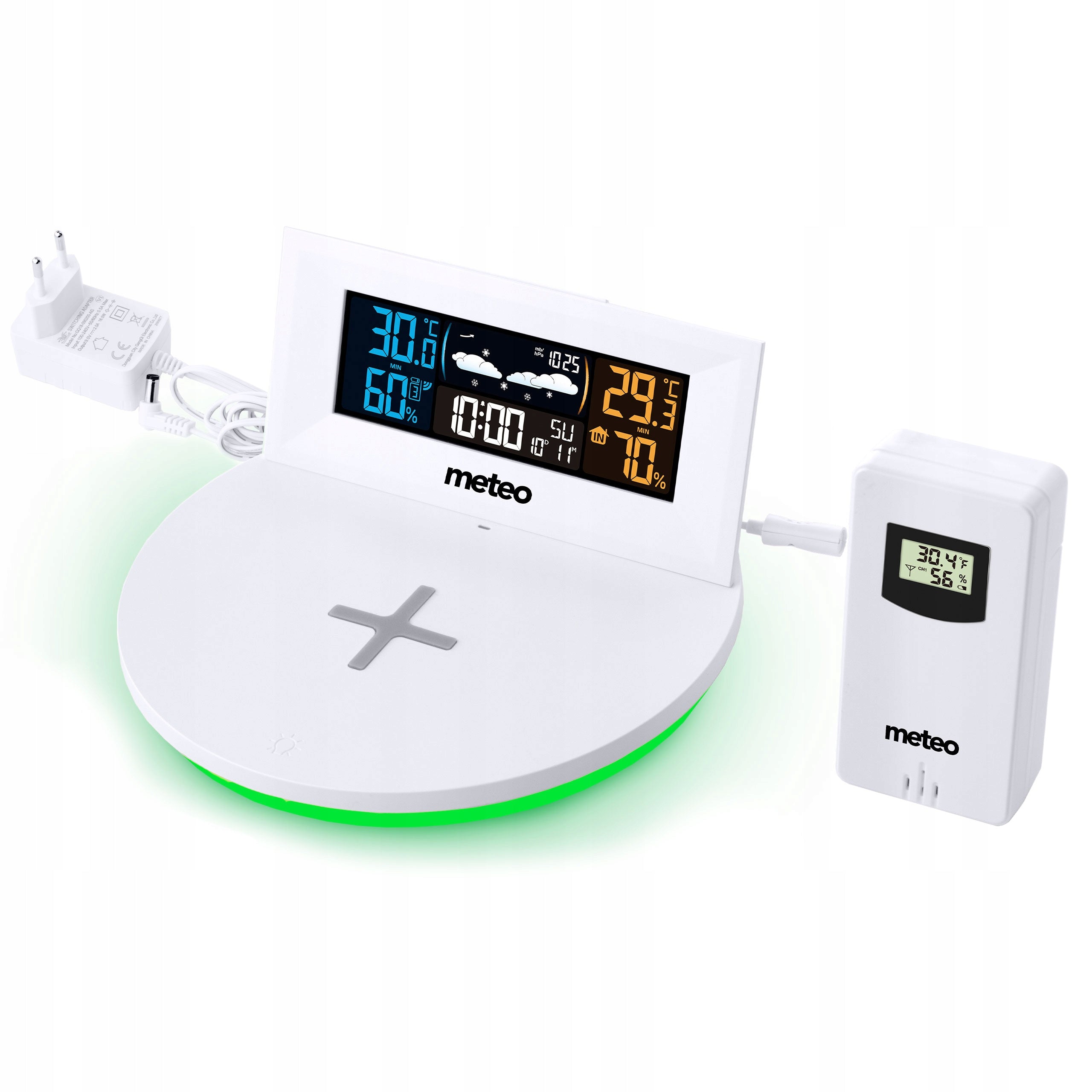 METEO SP94 WEATHER STATION WITH AN INDUCTION CHARGER