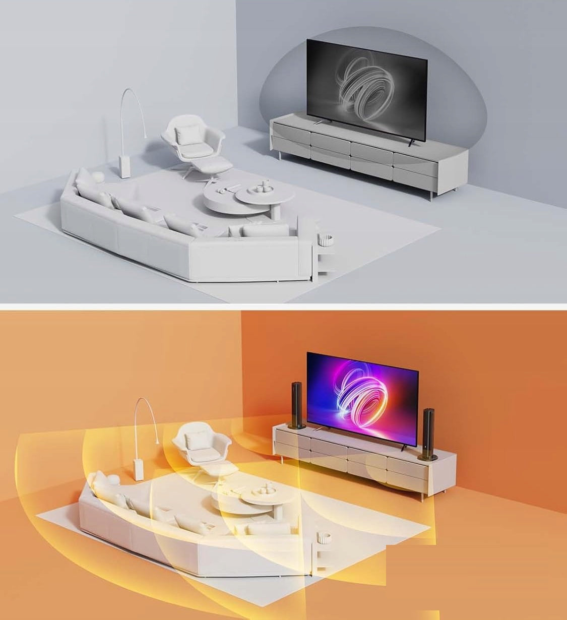 MEVOSTO 2.2CH Soundbar TV Speaker Detachable 2.2 Channel 2in1 Manufacturer code 707262324232