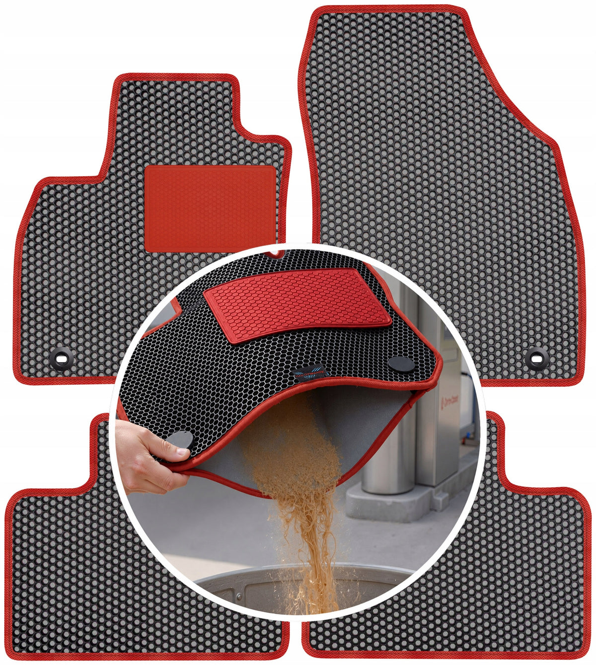 MG ZS II SUV Hybrid+ 2025- EVA SMART POCKET Rugs Packaging status original