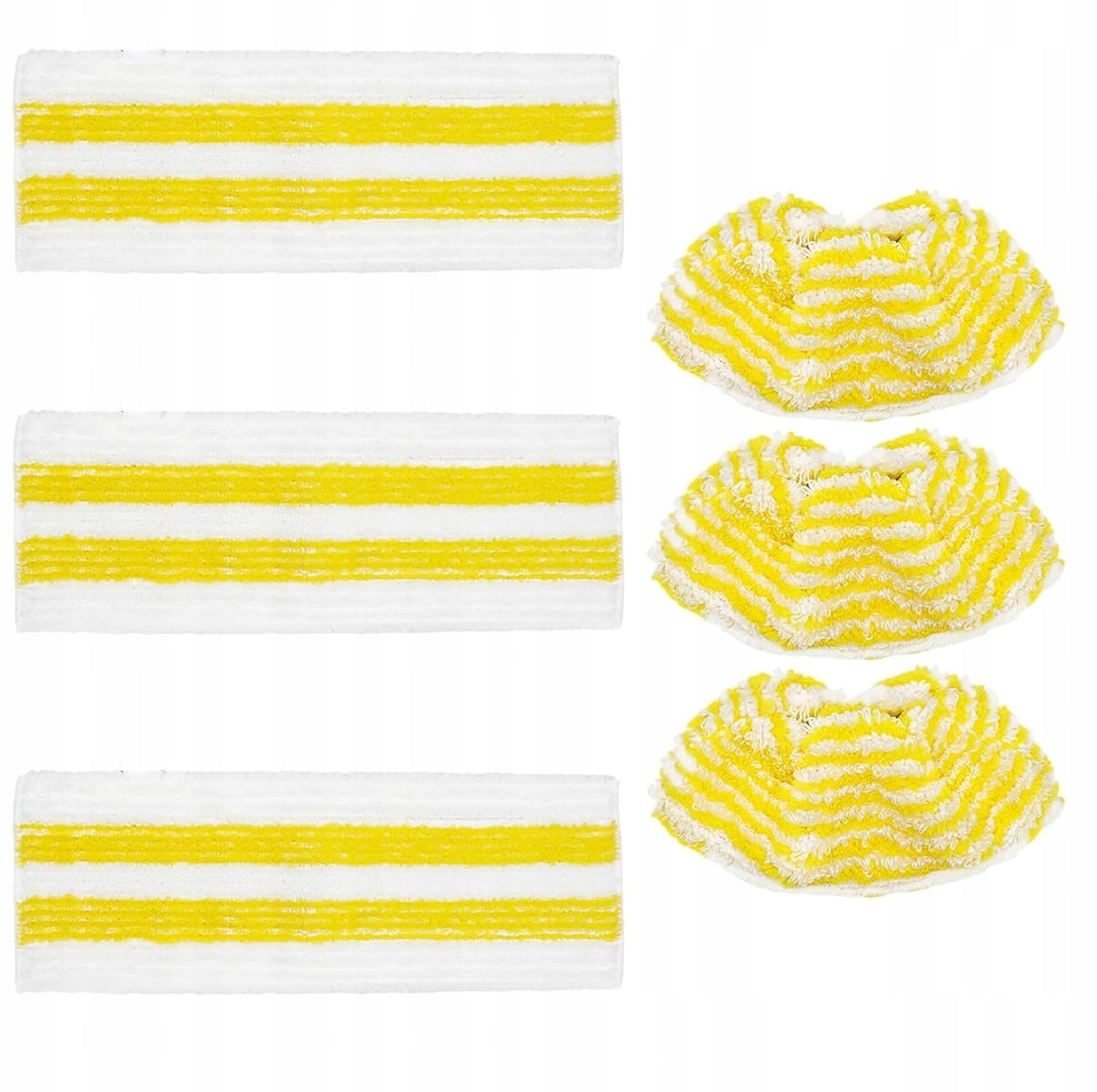 MICROFIBER CLOTHS FOR KARCHER SC1 SC2 SC3 SC4 SC5 SET OF 6PCS