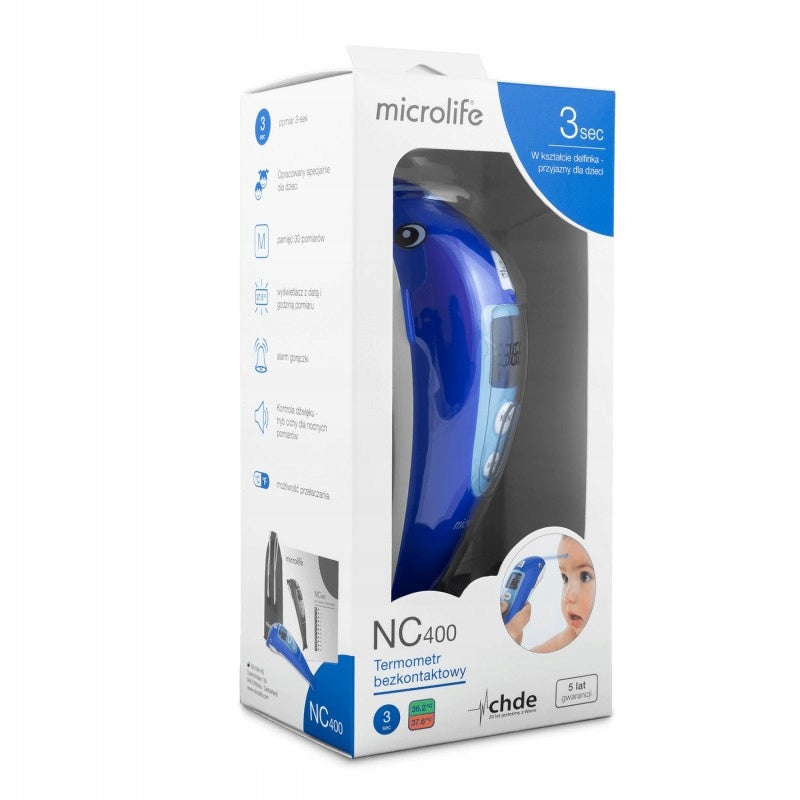 MICROLIFE Non-contact thermometer NC400 Dolphins Manufacturer code NC400