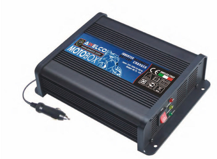 MICROPROCESSOR CHARGER AWELCO MOTOBOX 12V 4.3A ACID GEL AGM FV