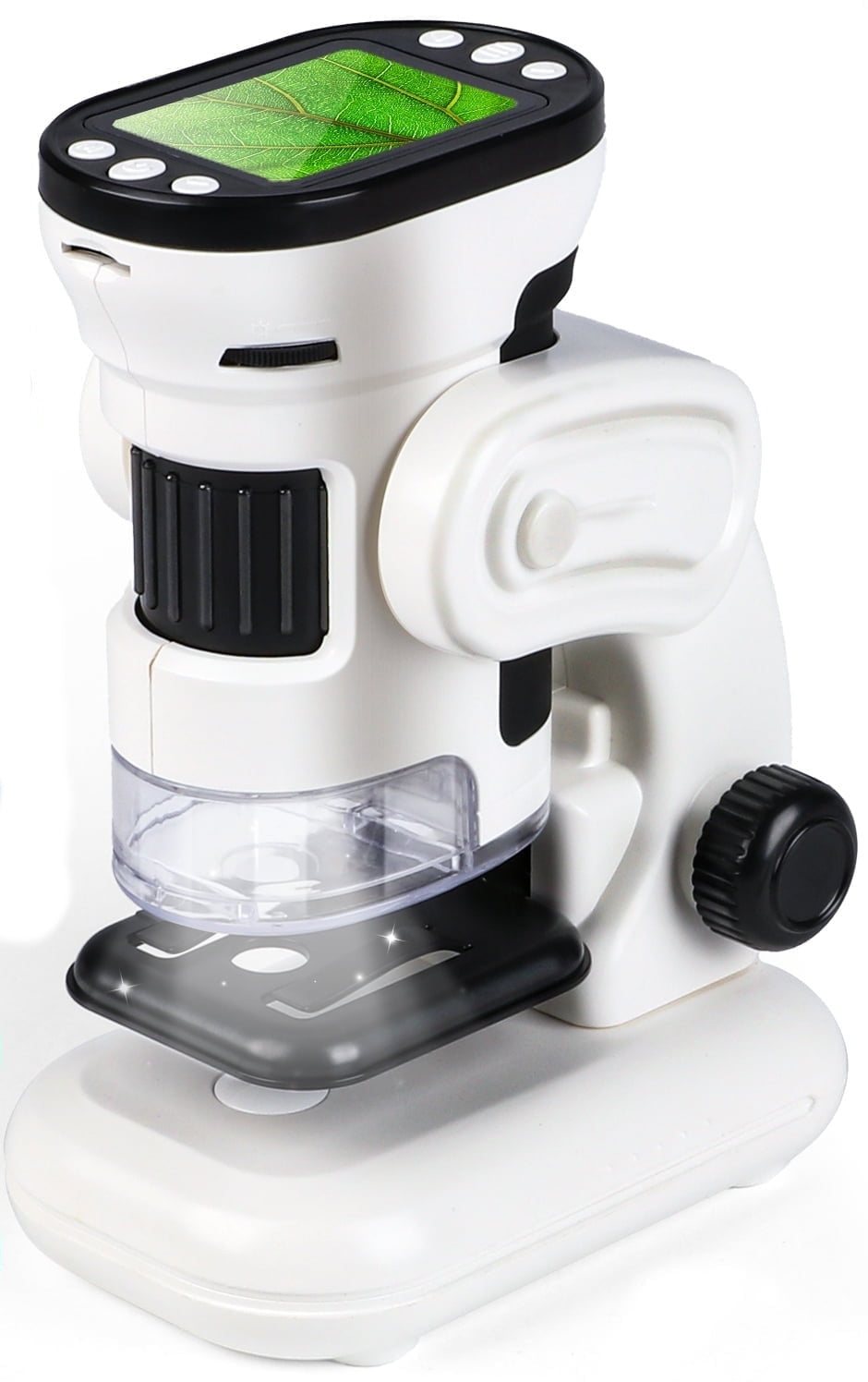 MICROSCOPE Digital KIDS 1000x PHOTOS LED CAMERA HD SCREEN Handheld USB Packaging status original
