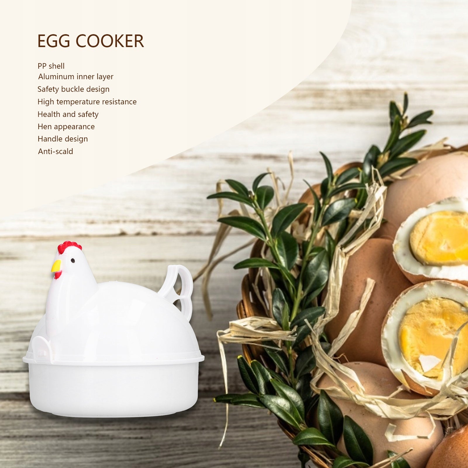 MICROWAVE EGG COOKER Packaging status original