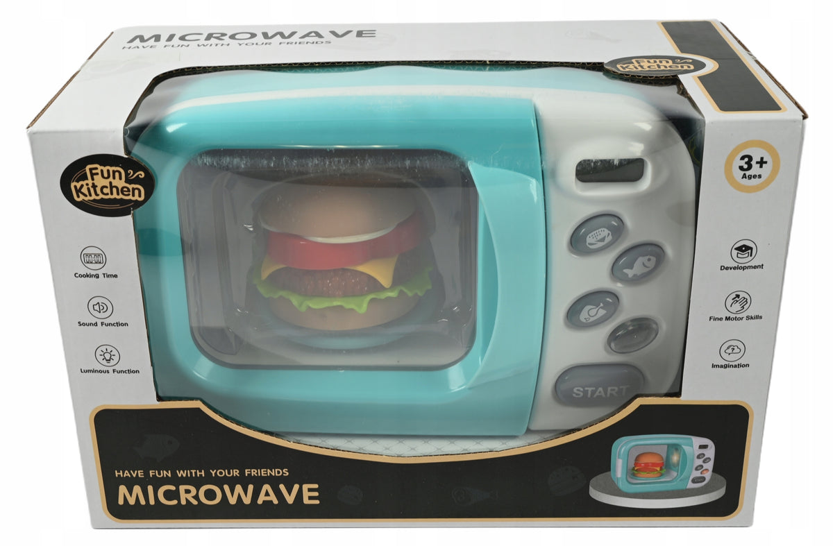 MICROWAVE FOR CHILDREN LIKE A REAL MICROWAVE SOUND LIGHT Brand Midex