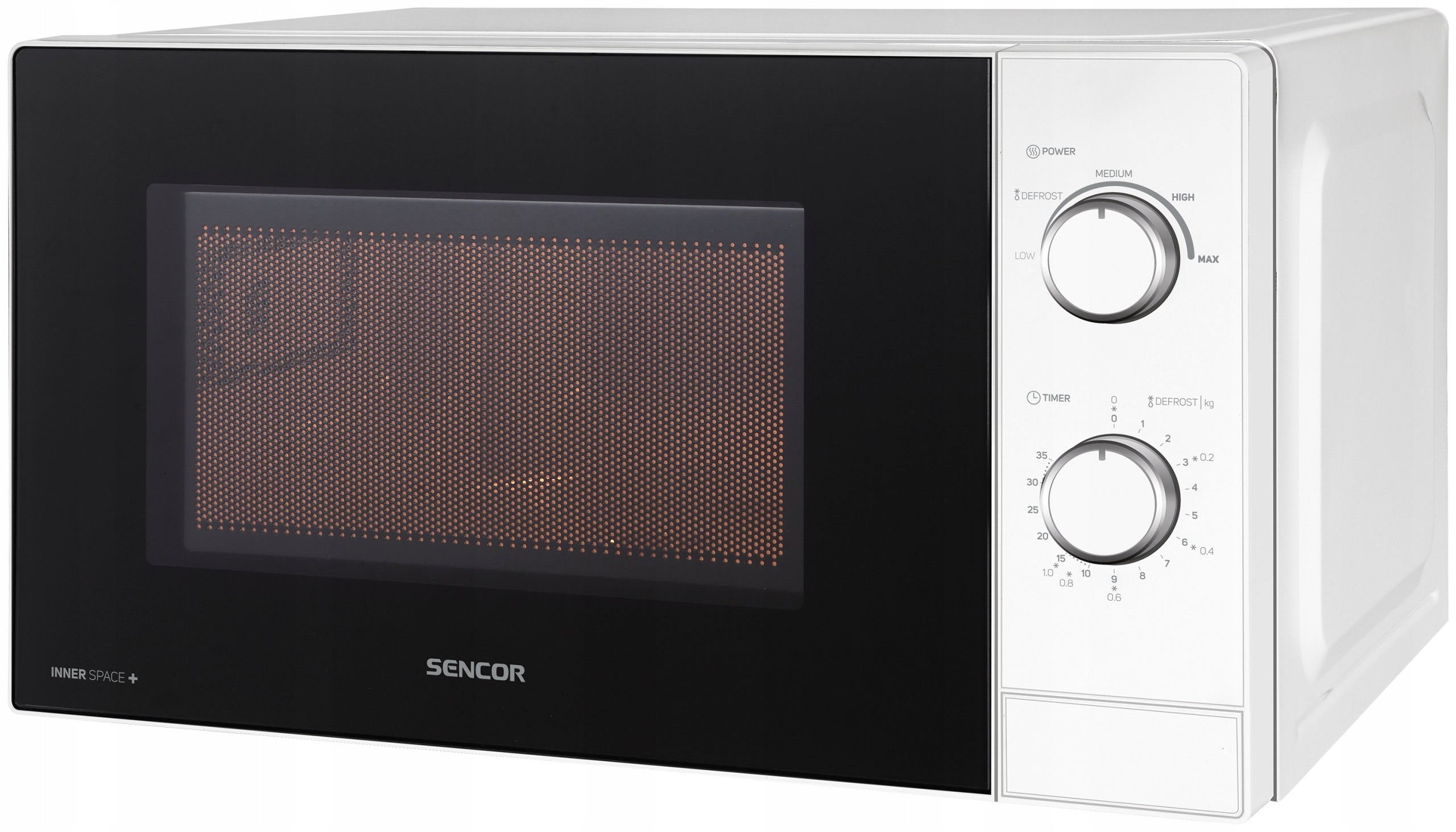 MICROWAVE OVEN SENCOR 20L 700W 25,5CM WHITE ORIGINAL