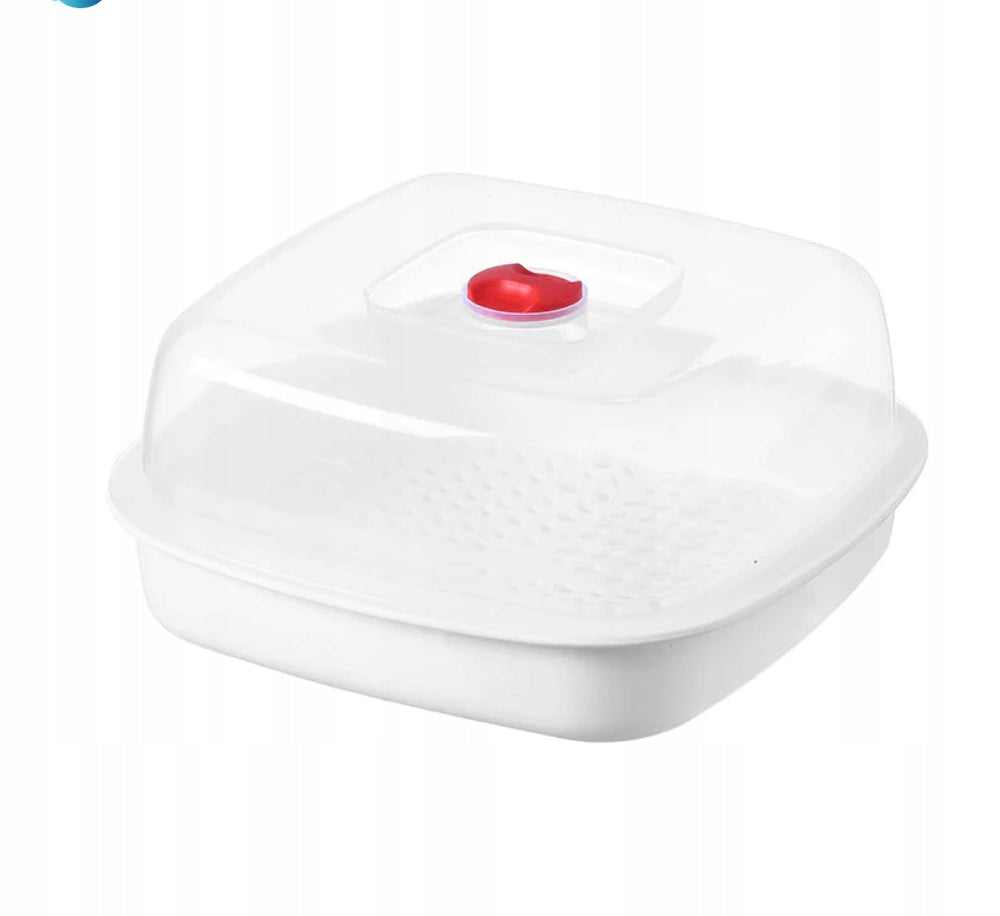 MICROWAVE STEAMER FOR STEAMING, Square