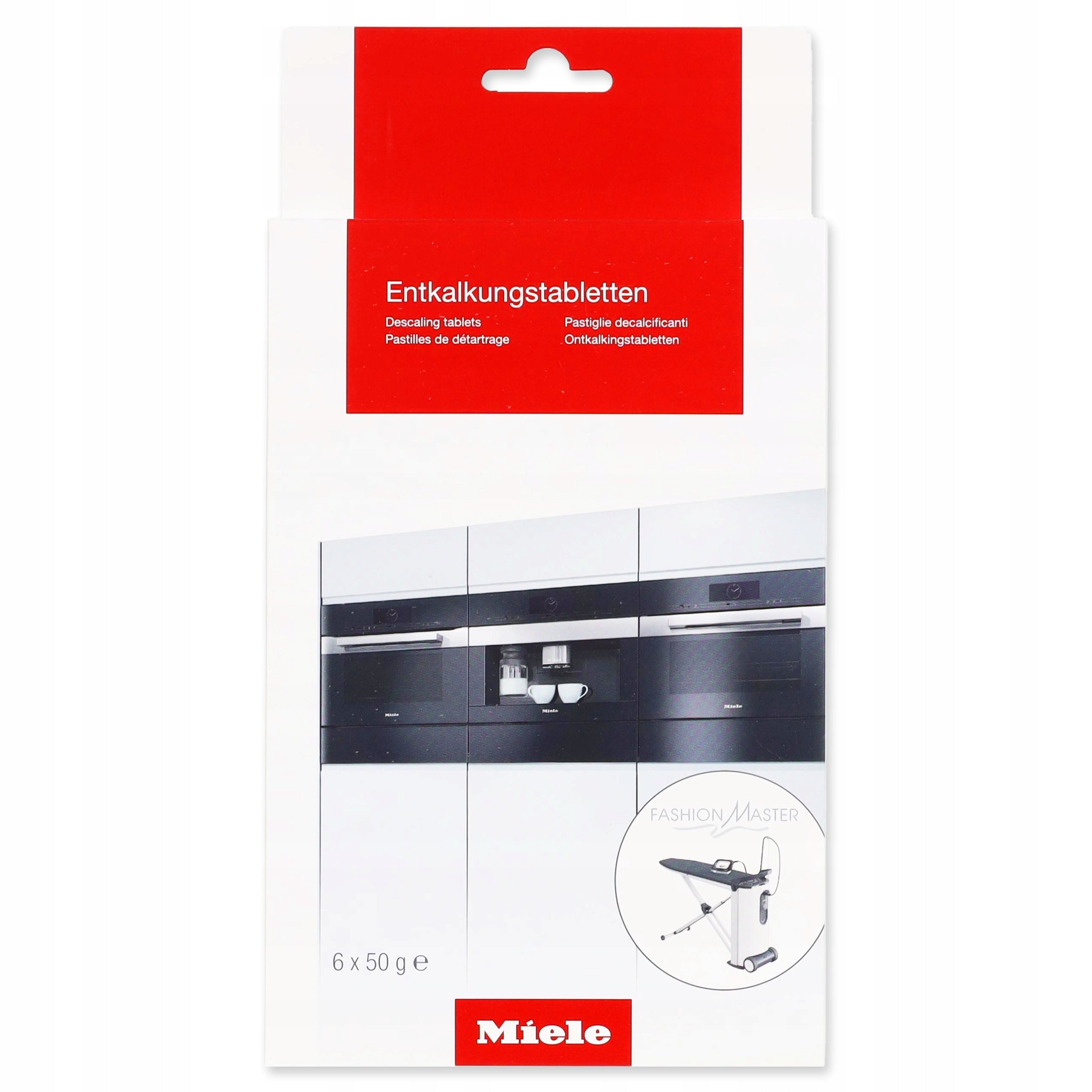 MIELE DESCALING TABLETS KETTLE DESCALER KRUPS 6PCS Manufacturer code 10178330
