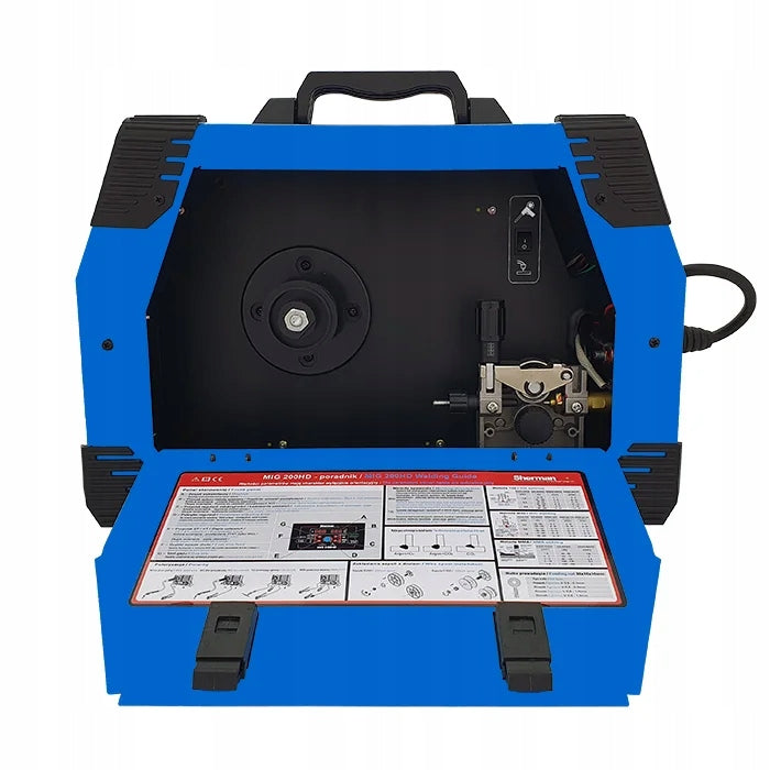 MIG 200HD Sherman 30-200 A 230 6,6 kVA inverter welder Supply voltage (V) 230