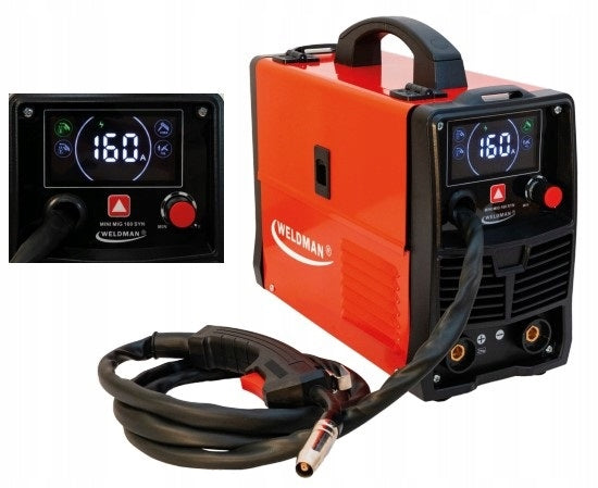 MIG MAG FCAW MMA inverter welder Weldman MIG 160A Synergy