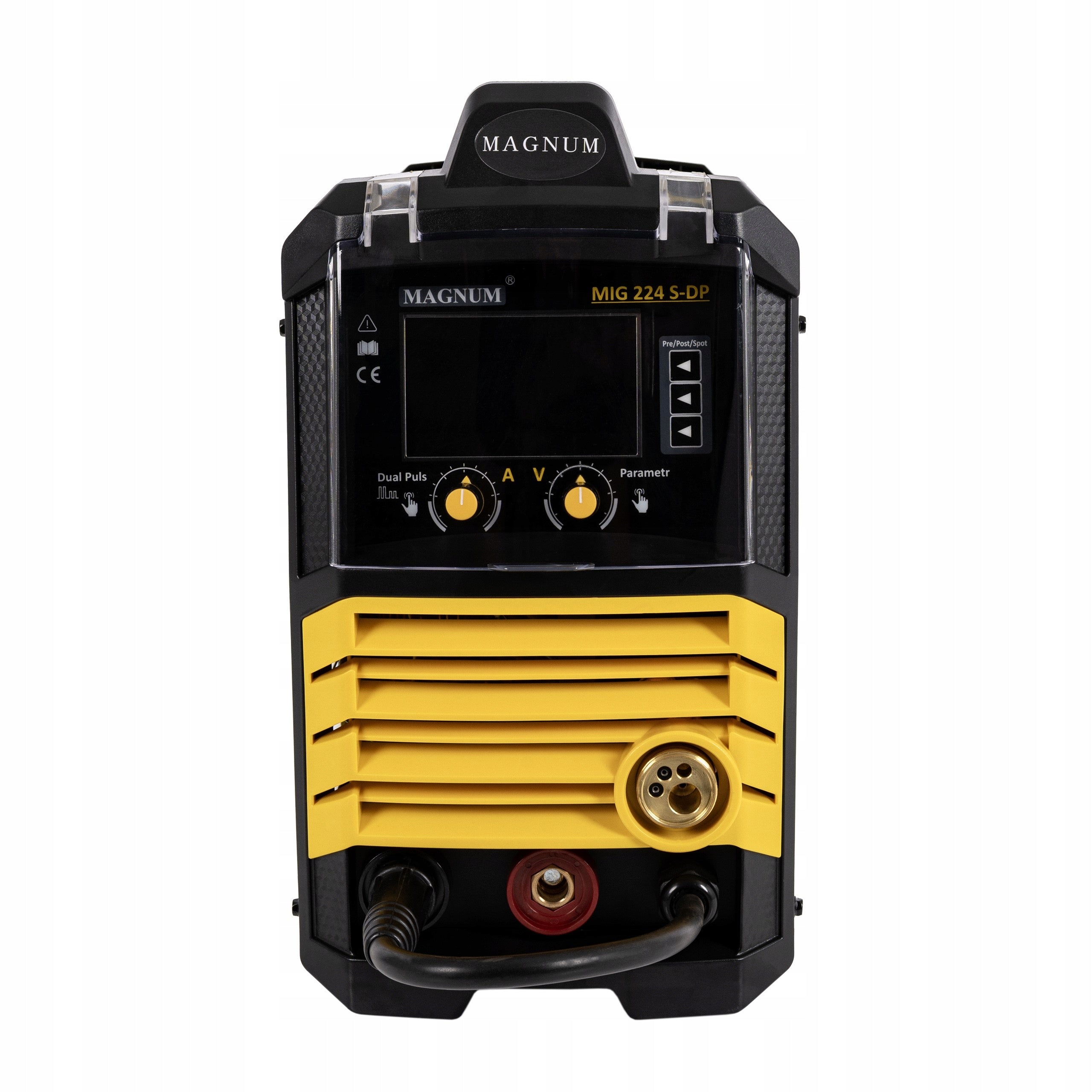 MIG/MAG TIG MMA Magnum MIG 224 S-DP Dual Pulse Synergy 230V 200A Welding methods MIG/MAG MMA TIG