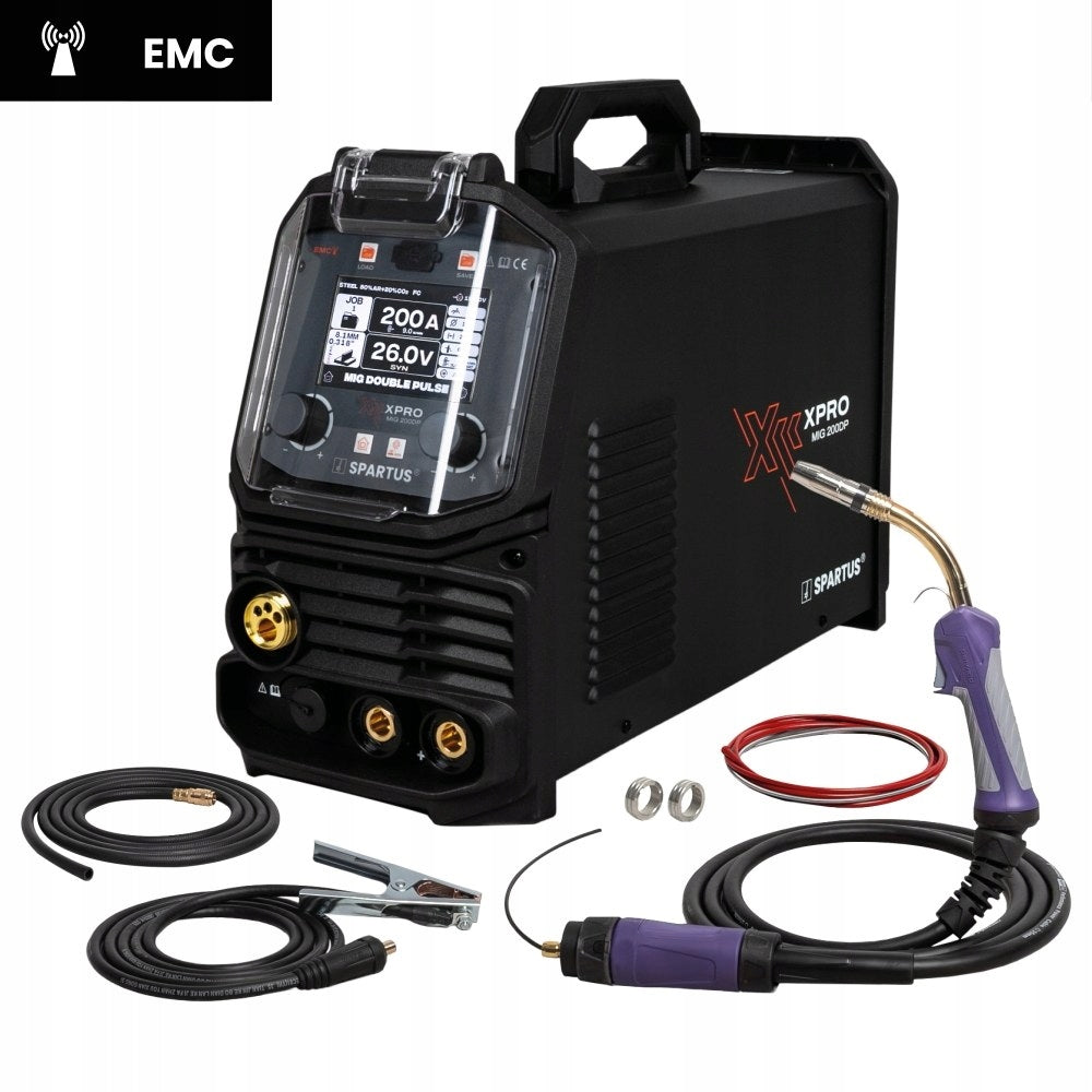 MIG MAG WELDER SPARTUS XPro MIG 200 DUAL PULSE