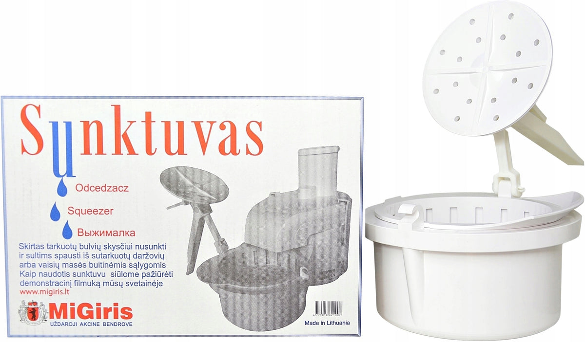 MIGIRIS DRAINER FOR ELECTRIC LITHUANIAN VEGETABLE GRATER