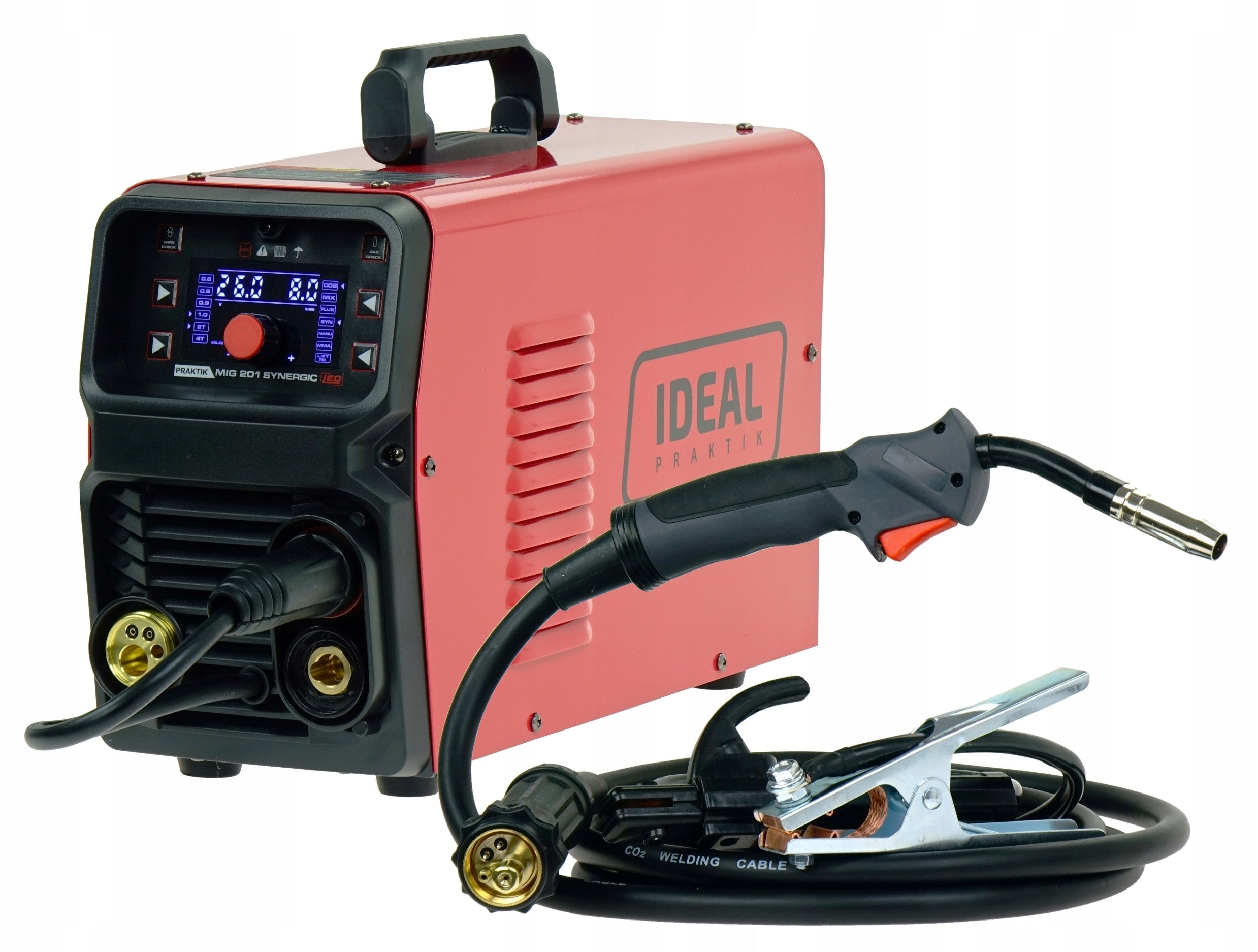 MIGOMAT Semi-automatic welder IDEAL PRAKTIK MIG 201 SYNERGY Packaging status original