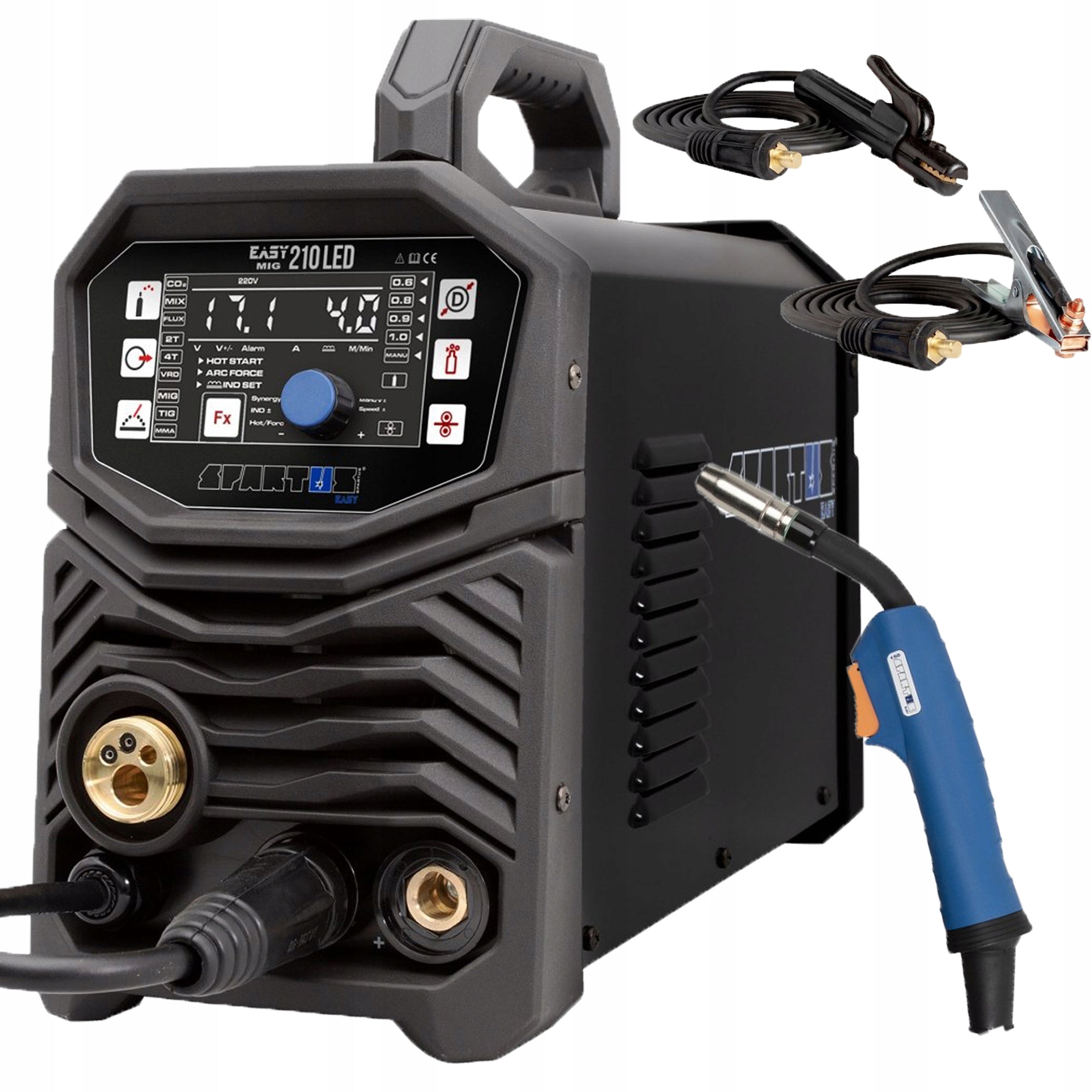 MIGOMAT Spartus Easymig 210 LED Synergy 200A MMA TIG LIFT 3IN1 EAN (GTIN) 5905031029240