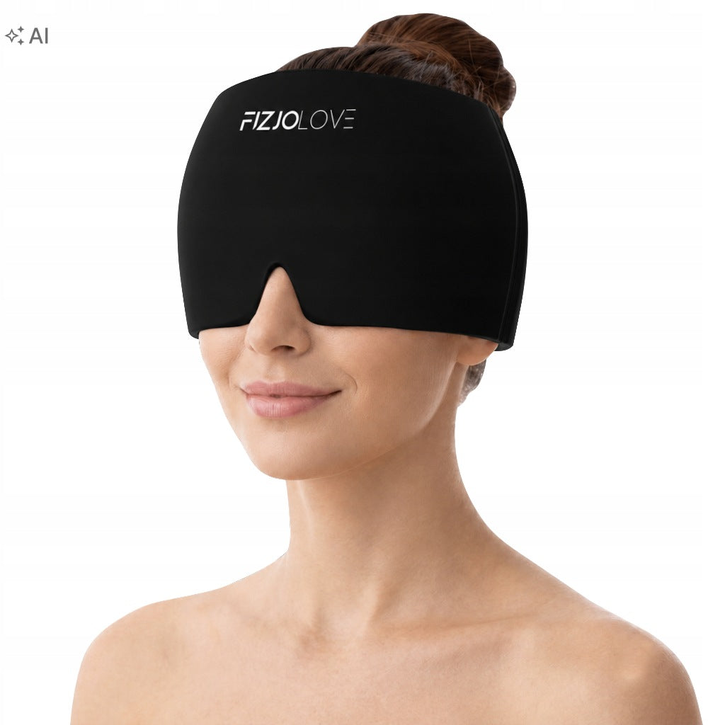MIGRAINE SOOTHING CAP Headache Gel Compress Cooling Wrap Mask Medical device yes