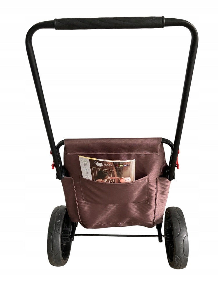 MIKRUS BEACH STROLLER,FOTEL,TOURIST CHAIR ON WHEELS WITH HANDLE Model wózek plażowy