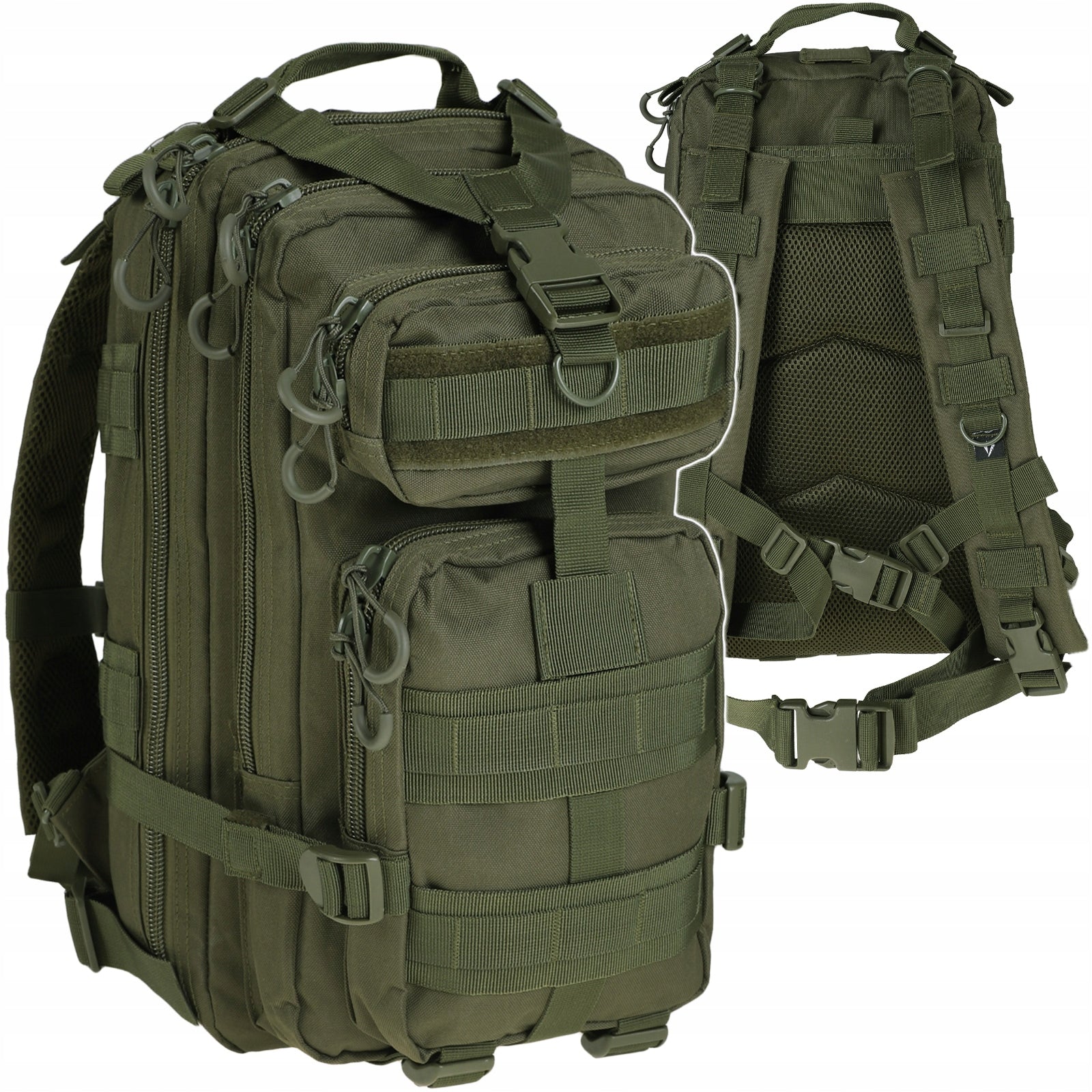 MILITARY BACKPACK TACTICAL DOMINATOR SHADOW MILITARY 30L OLIVE +GR.