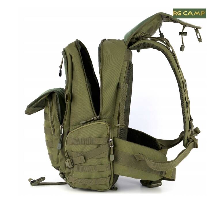 MILITARY HIKING BACKPACK RG CAMP TRIAL 30L Color green