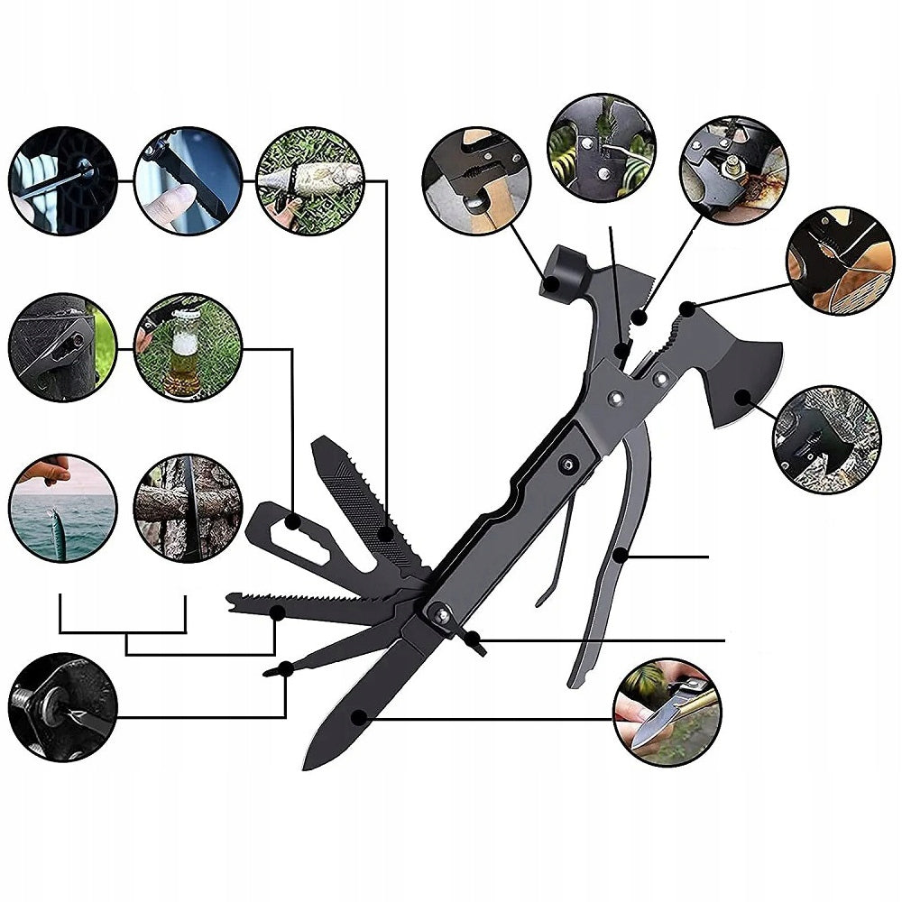 MILITARY SURVIVAL KIT 30in1Tactical SURVIVAL ESSENTIAL Multitool Packaging status original