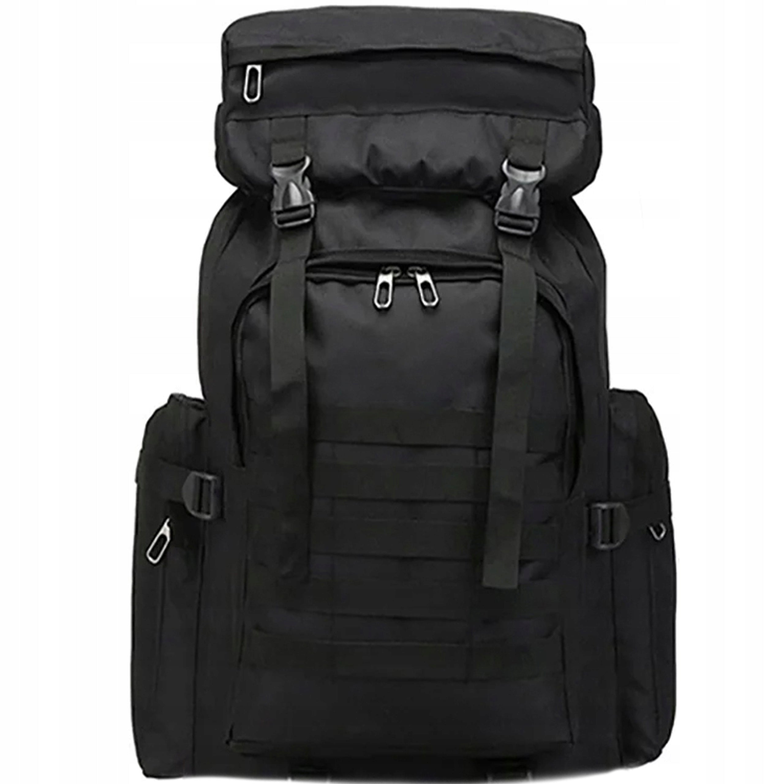 MILITARY TACTICAL BACKPACK SCOUT MILITARY SURVIVAL 50L ROOMY BLACK Packaging status original